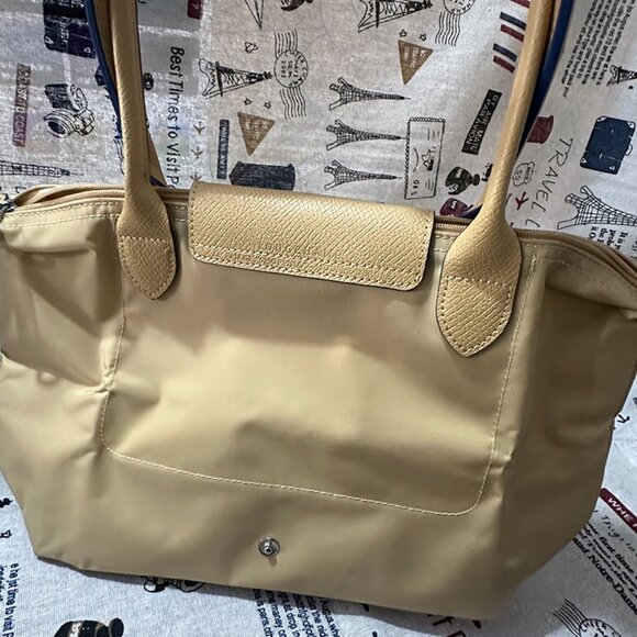 Longchamp Packable Nylon Logo Tote - Picture 4 of 7